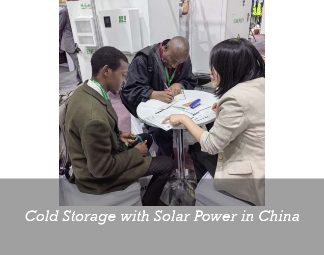 Cold Storage with Solar Power in China